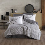 Lenjerie Pat 2 persoane Hobby Arianna - Gri