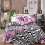 Lenjerie Pat 2 persoane Hobby Daniela - Black
