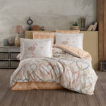 Lenjerie Pat 2 persoane Hobby Diana - Kahve