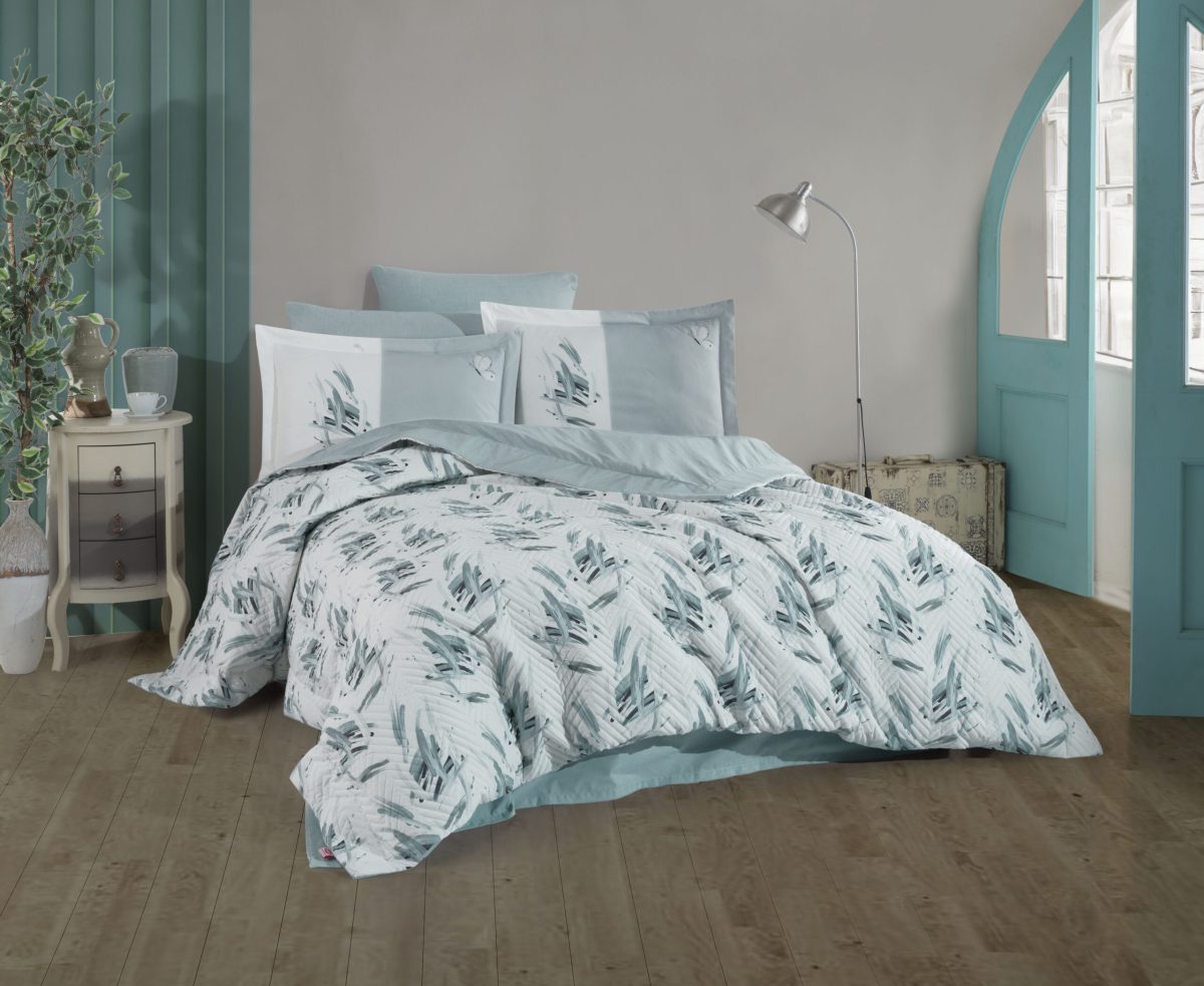 Handdy Pike + Lenjerie Poplin Estate  - Mavi - imagine 2