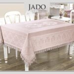 Fata de masa POLICOTON -Pudra 160x270
