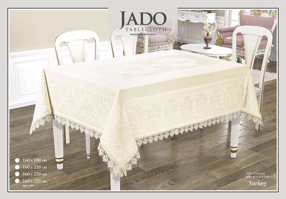 Fata-de-masa-30BBC-70-POLYESTER-CREM-.jpg Fata de masa din Policoton cu Dantela - Crem 160x320 - imagine 1