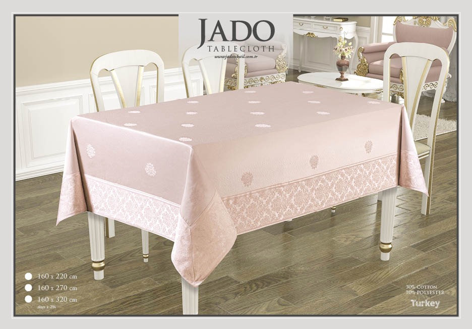 Fata-de-masa-cu-bordura-30BBC-70-POLYESTER-PUDRA-.jpg Fata de masa din Policoton cu bordura - Pudra 160x220 - imagine 1