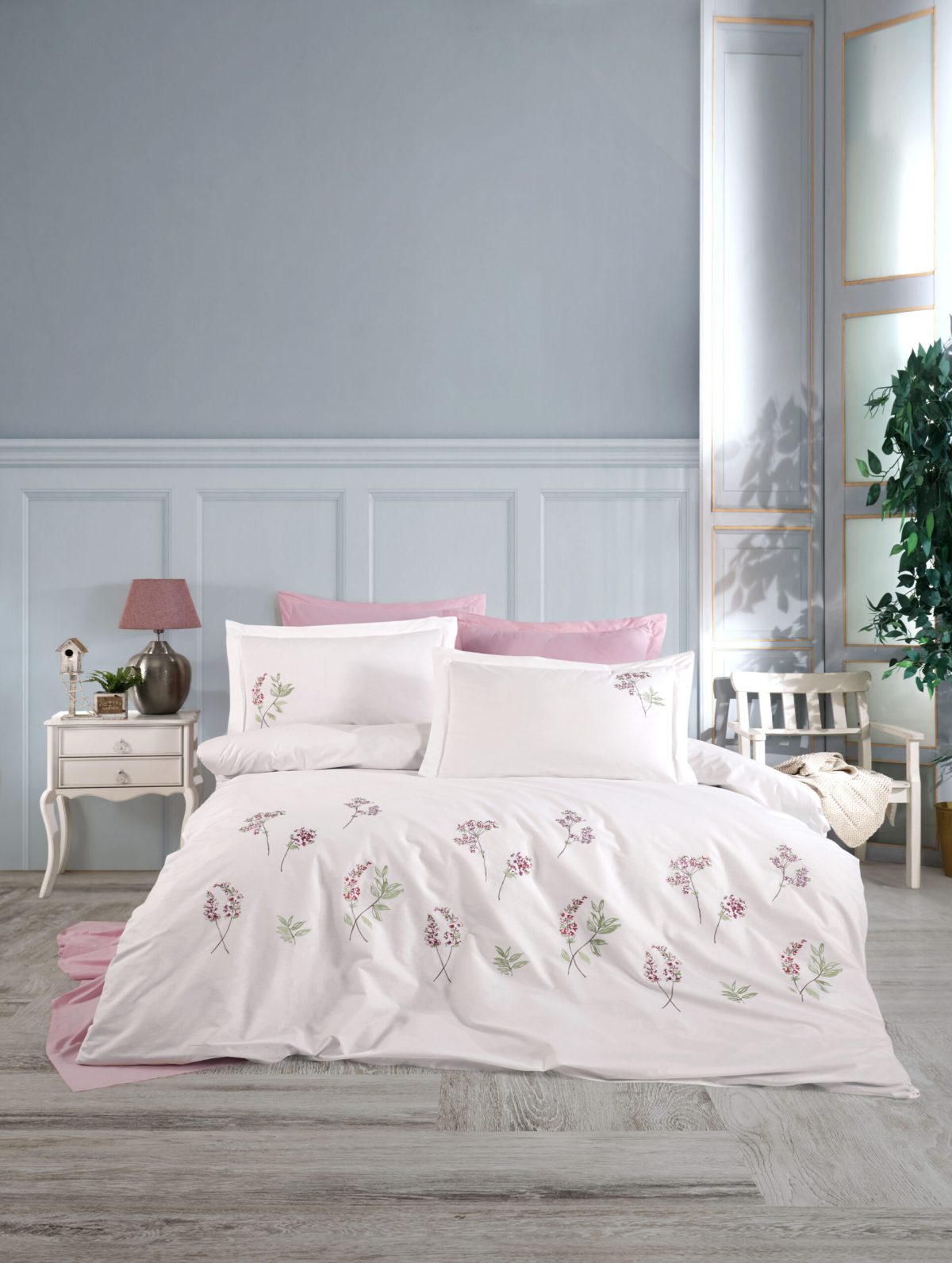 Lenjerie pat 2 persoane DANTELA - Jesse - imagine 2