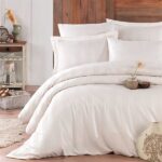 Lenjerie Pat 2 Persoane Hobby Wafel - Cream