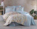 Lenjerie Pat 2 persoane Hobby Lili - Mavi