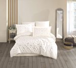 Lenjerie Pat 2 Persoane Hobby BRODERIE SPRING - KREM