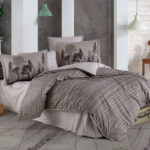 Lenjerie Pat 2 persoane Hobby Tuly - Kahve
