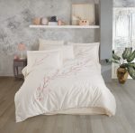 Lenjerie Pat 2 Persoane Hobby BRODERIE VERA - KREM