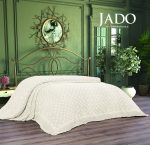 Cuvertura Pat Jado Pano Pike - Geometric - Crem