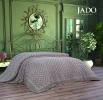 Cuvertura Pat Jado Pano Pike - Geometric - Bej