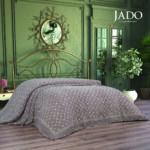 Cuvertura Pat Jado Pano Pike - Geometric - Bej