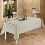 Fata de masa Jackline - Crem - 160x260 cm