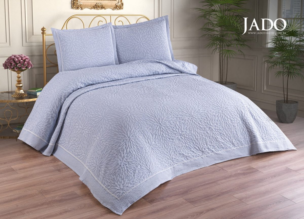Cuvertura Pat Policoton Jacinthe - Bleu - imagine 2