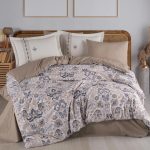 Lenjerie Pat 2 persoane Hobby Anabel -Gri