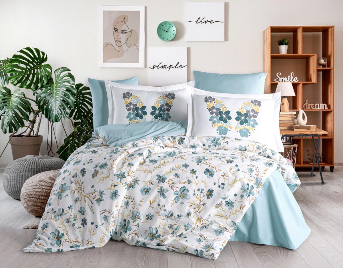 Lenjerie Pat 2 persoane Hobby Belis -  Turquaz - imagine 2