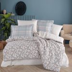 Lenjerie Pat 2 persoane Hobby Healing Lola - Albastru