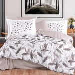 Lenjerie Pat 2 persoane Hobby Silva - Stone